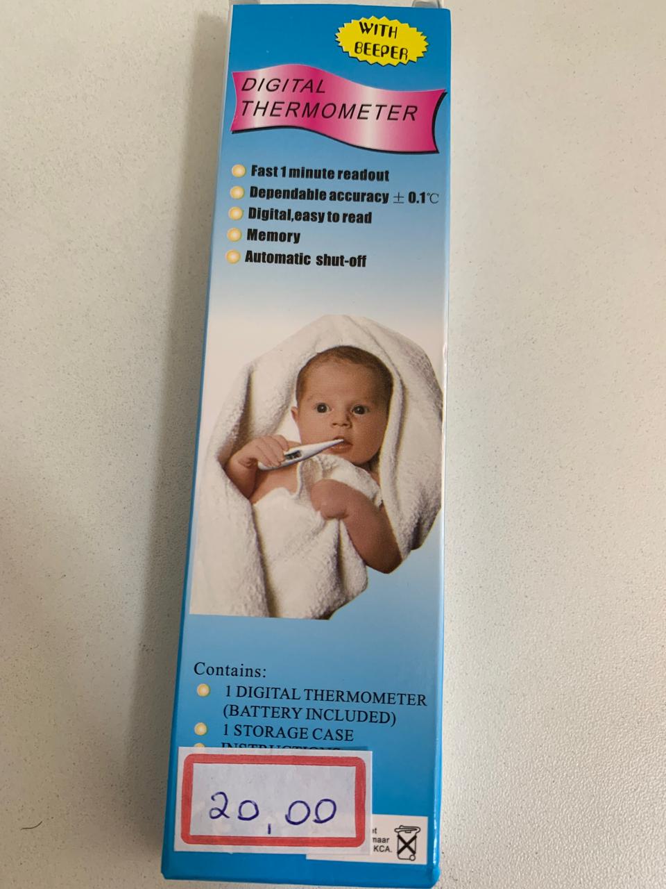 Termômetro Digital para bebê