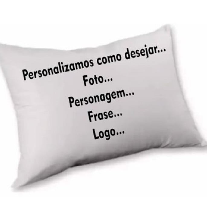 Fronha de Travesseiro personalizada