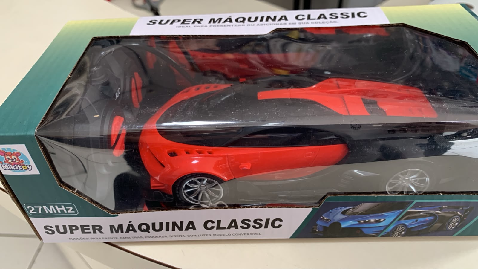 carrinho controle super máquina