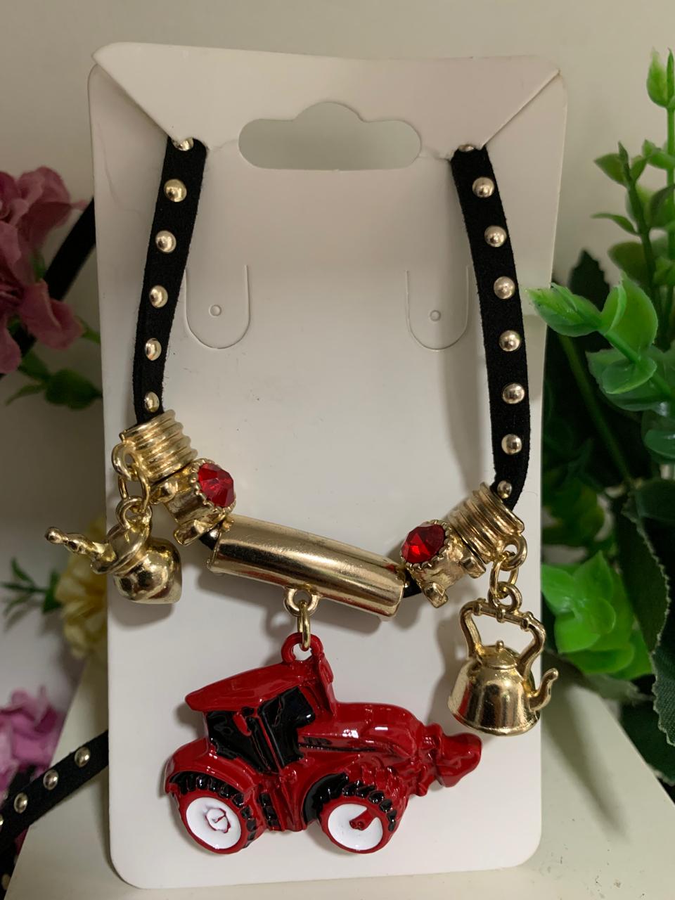Chocker Trator Vermelho