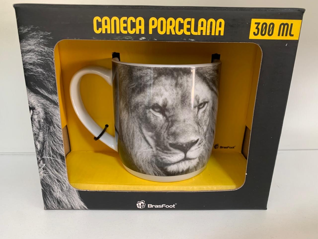 Caneca Porcelana - Ainda que eu ande no vale da morte