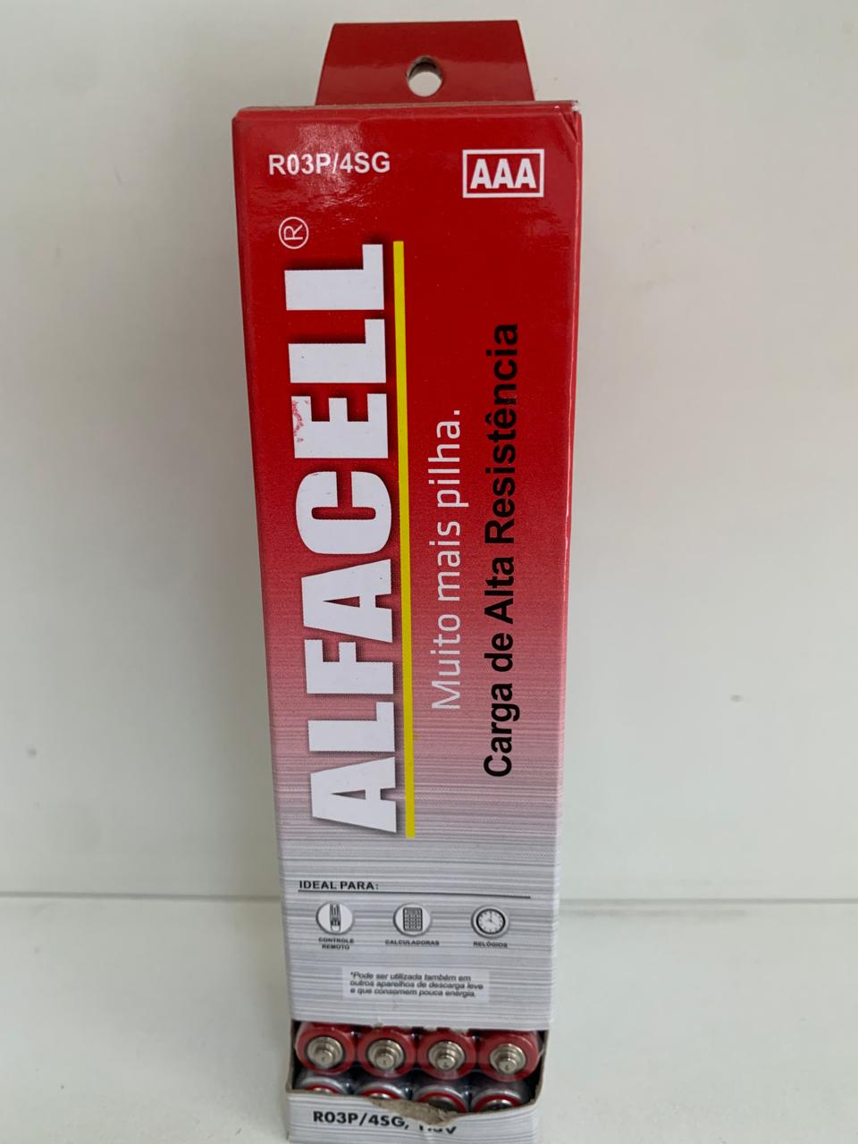 Pilhas Palito Alfacell