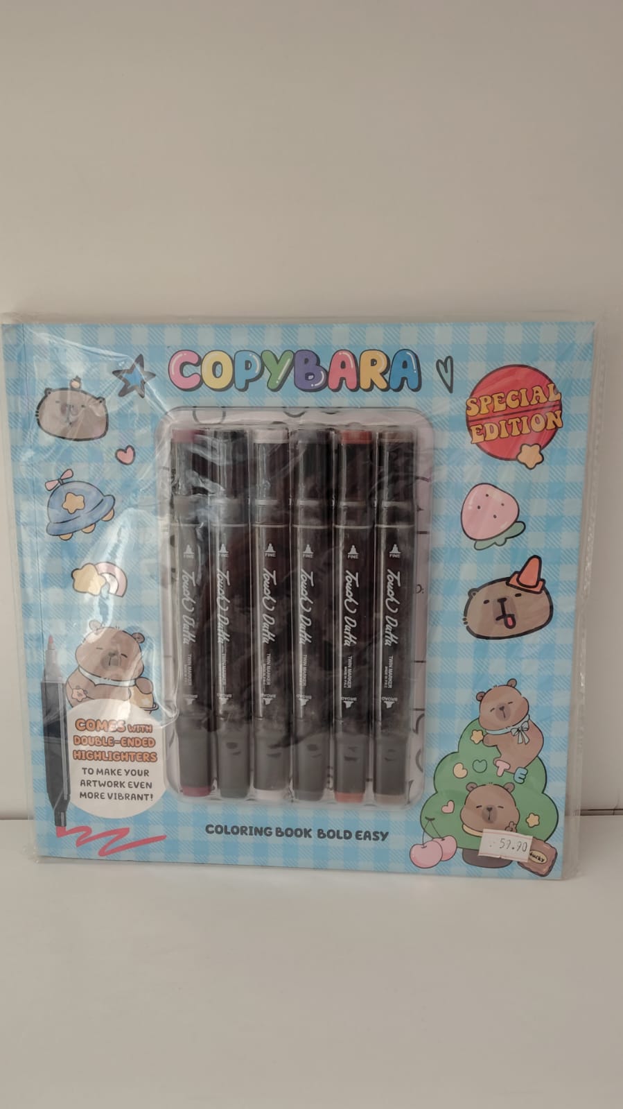 Livro colorir Copy Bora com canetinha