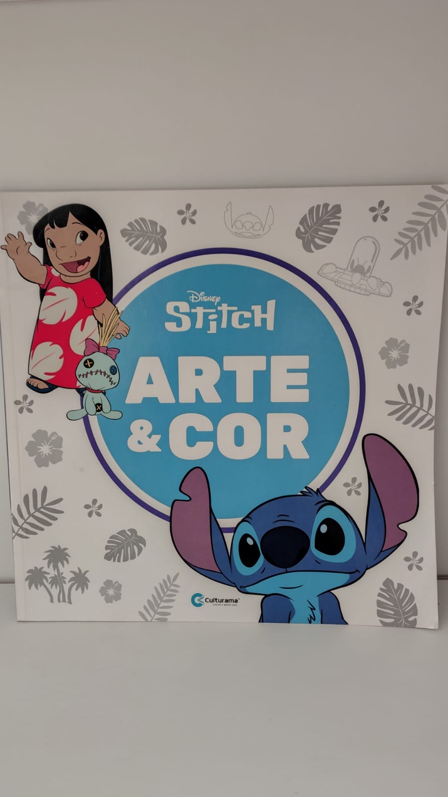 Livro stitch arte e cor