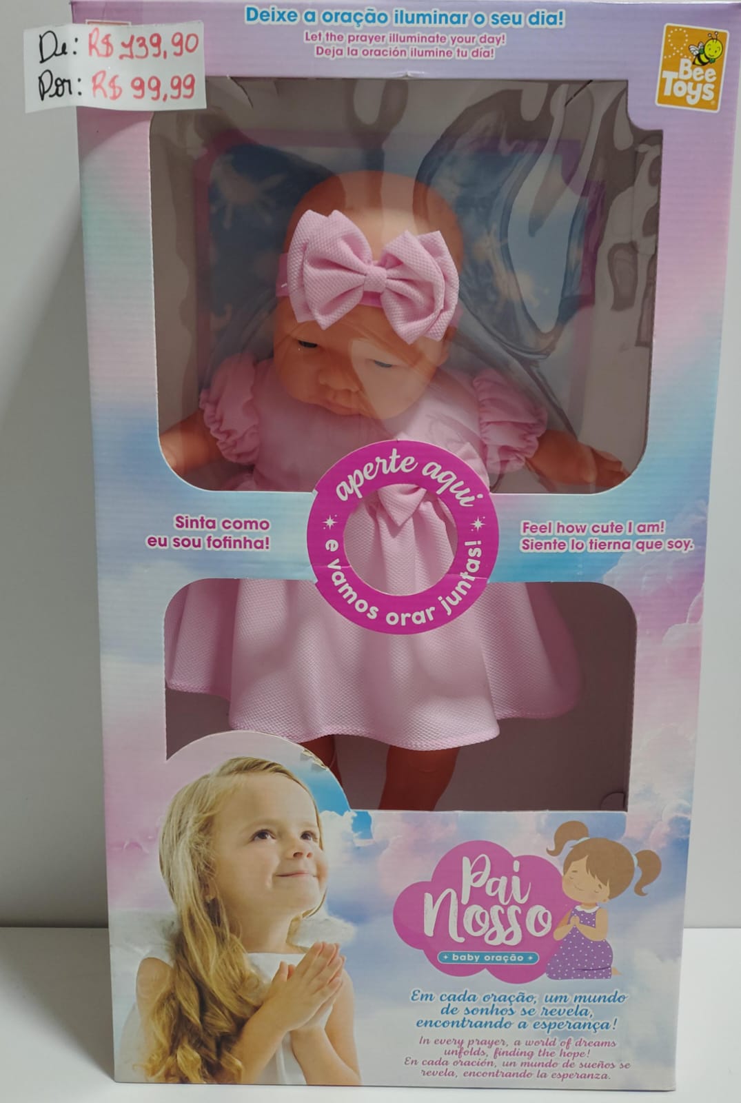 Boneca Pai Nosso Bee Toys