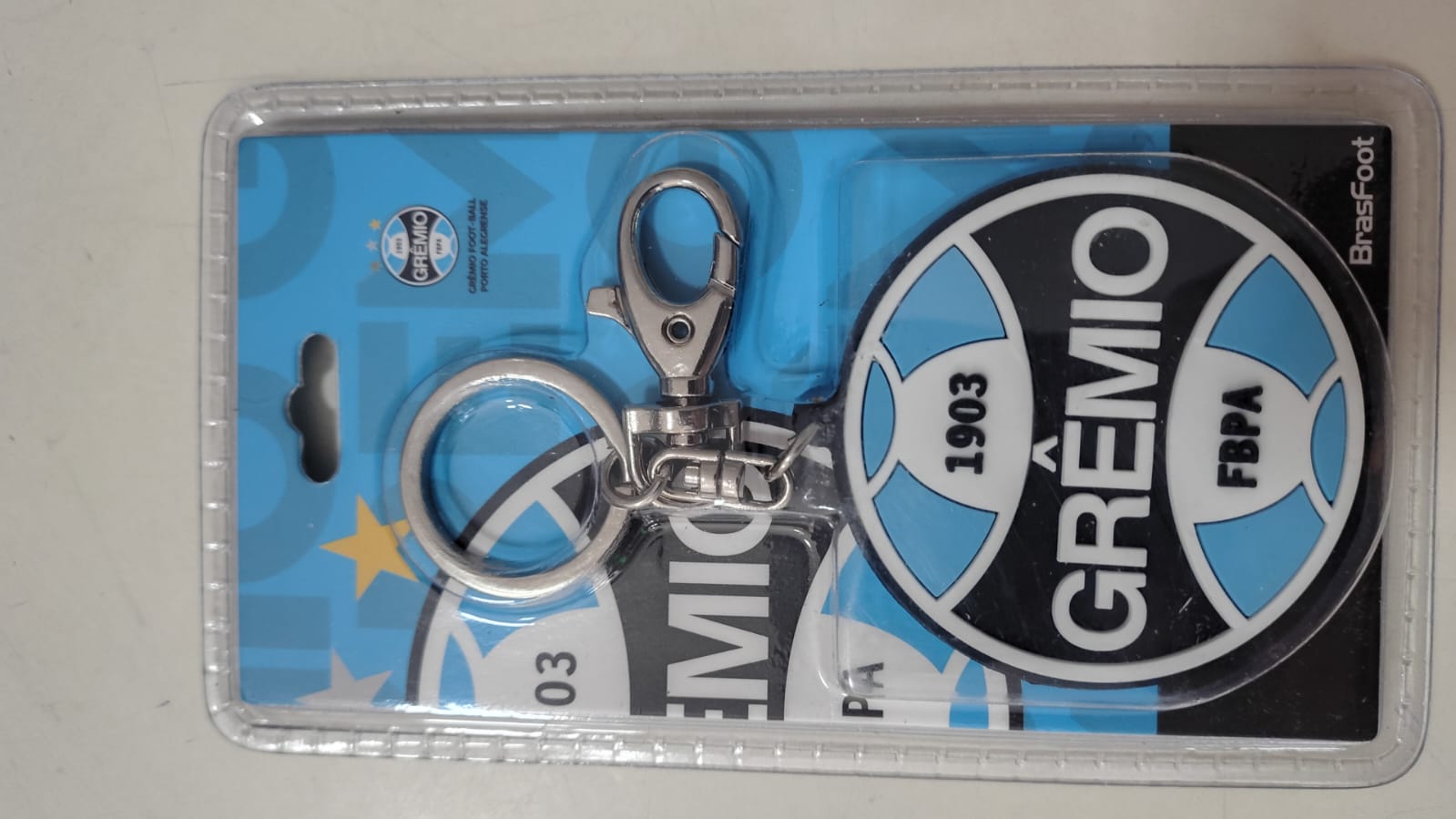Chaveiro borracha Gremio