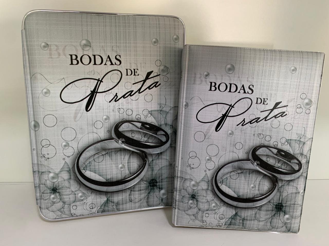 Álbum Bodas de Prata para 100 fotos 15x21