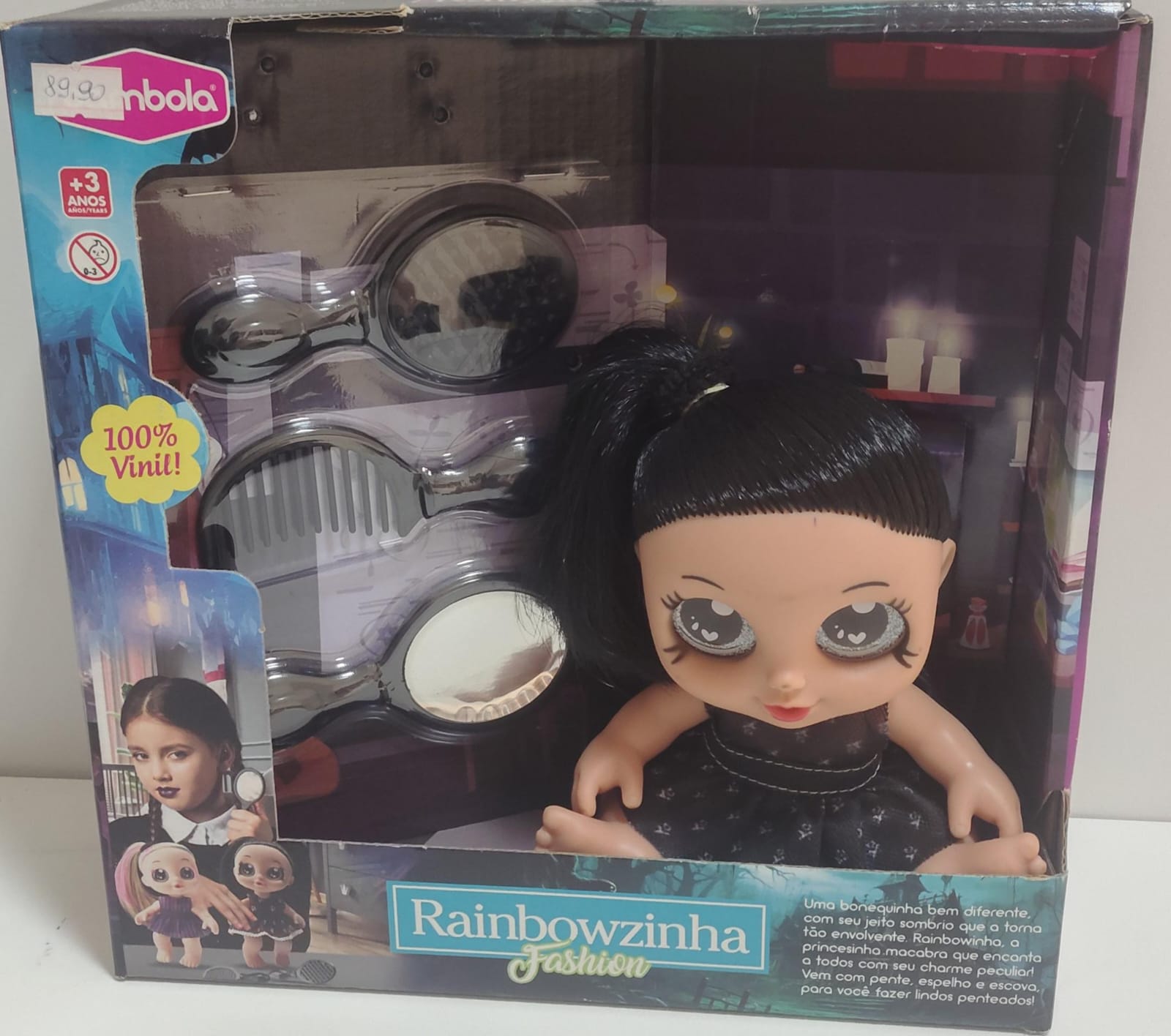 Boneca Rainbow fashion