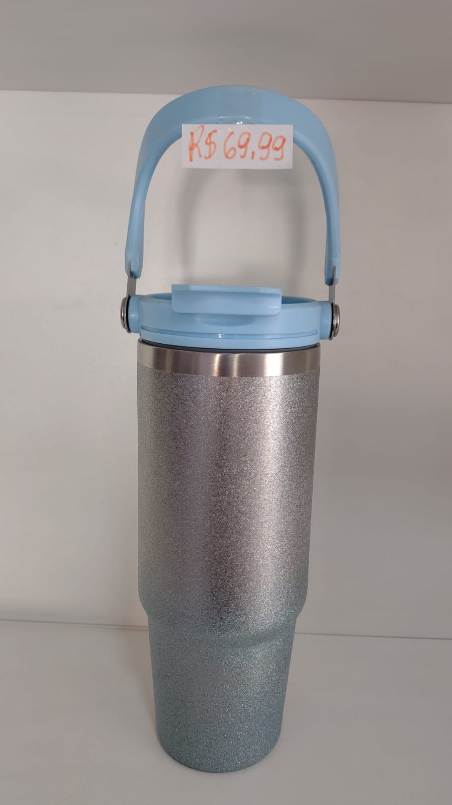 Garrafa térmica brilho