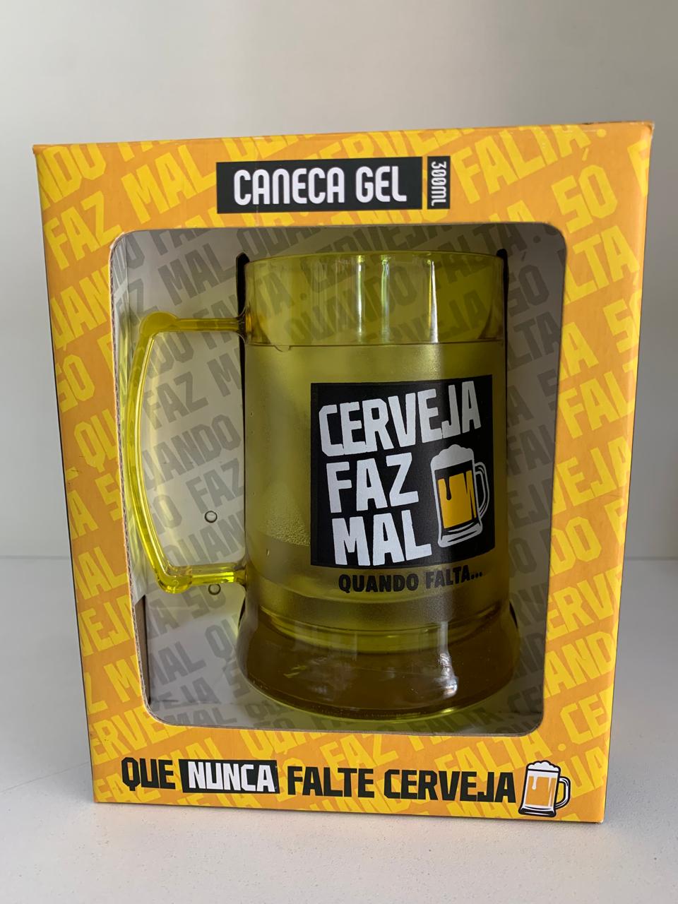 Caneca em gel - Cerveja faz Mal quando falta