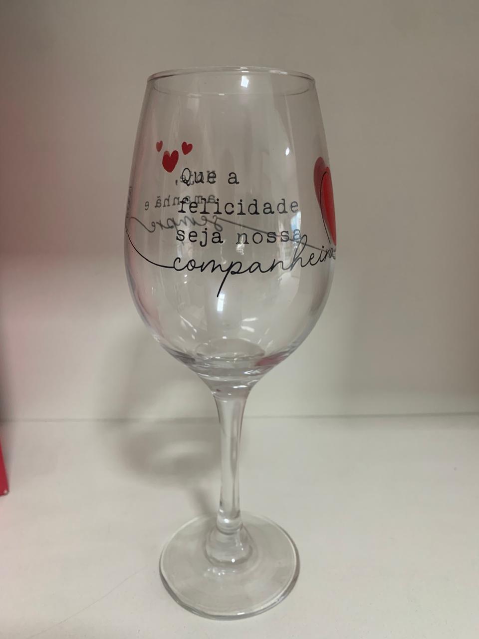 Taça Que a Felicidade seja nossa Companheira