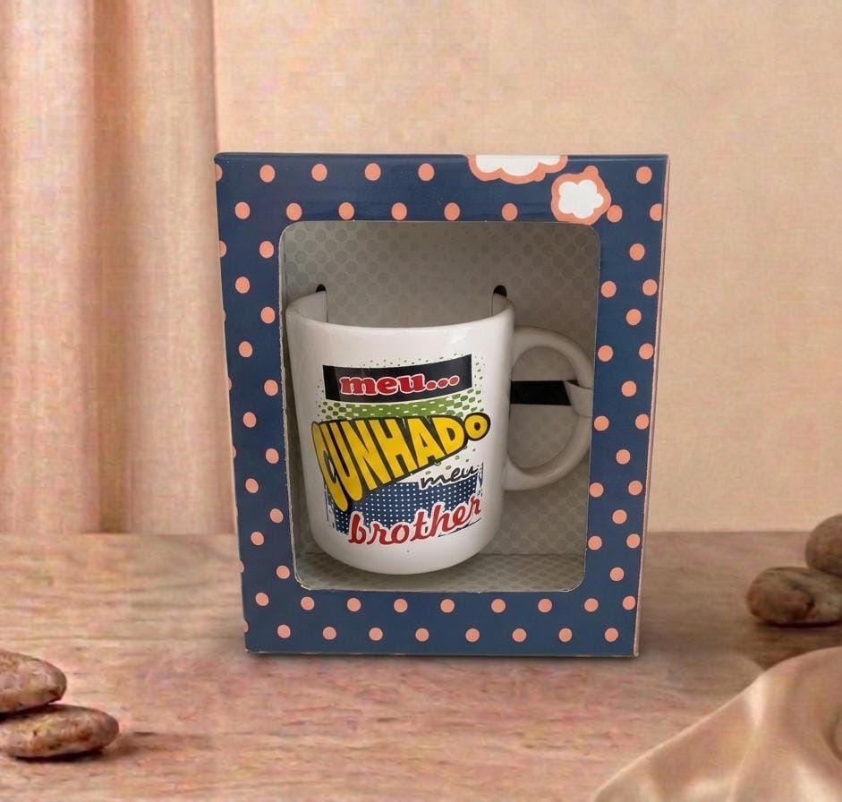 Caneca meu cunhado meu brother