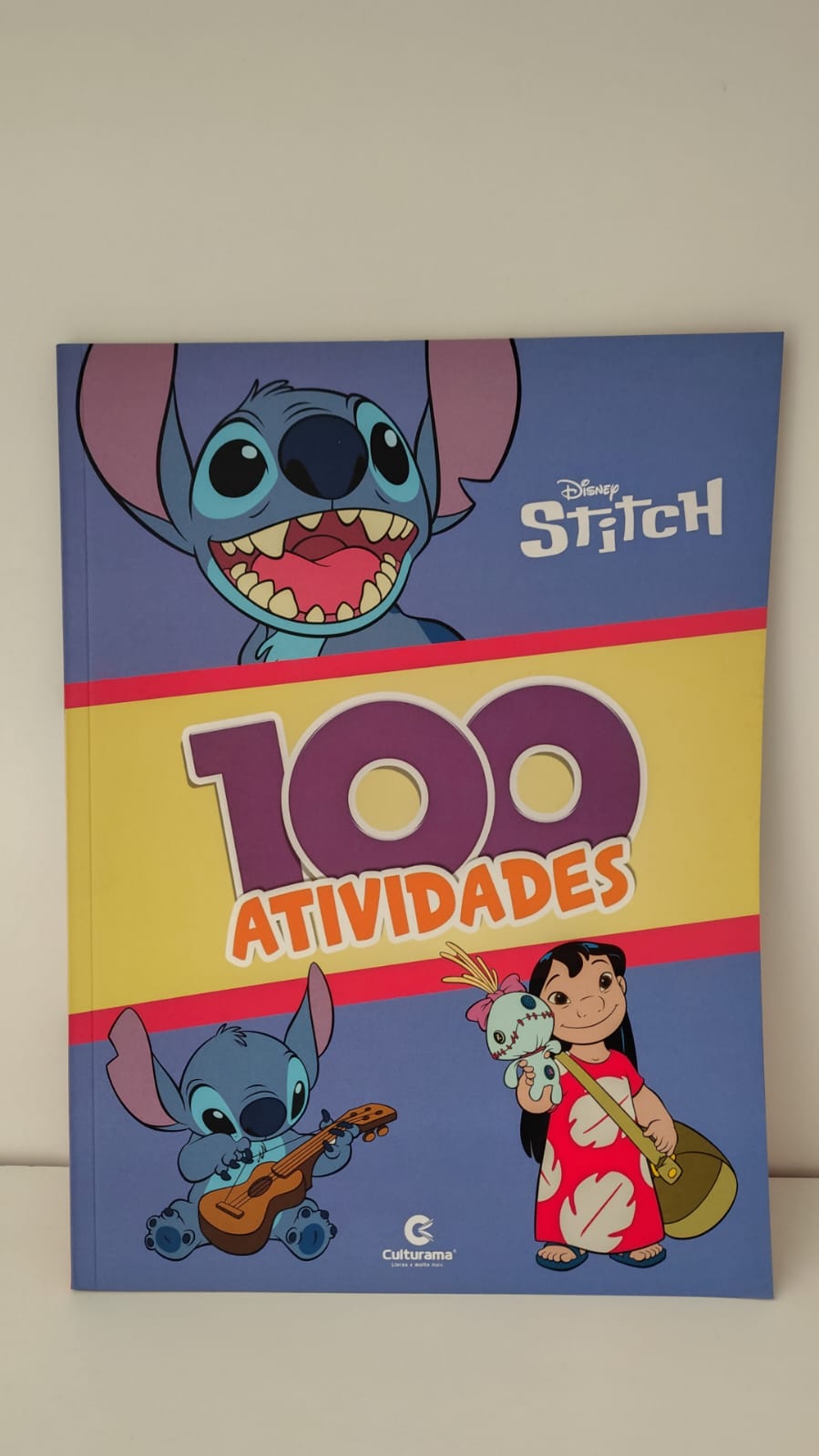 Livro stitch 100 atividades