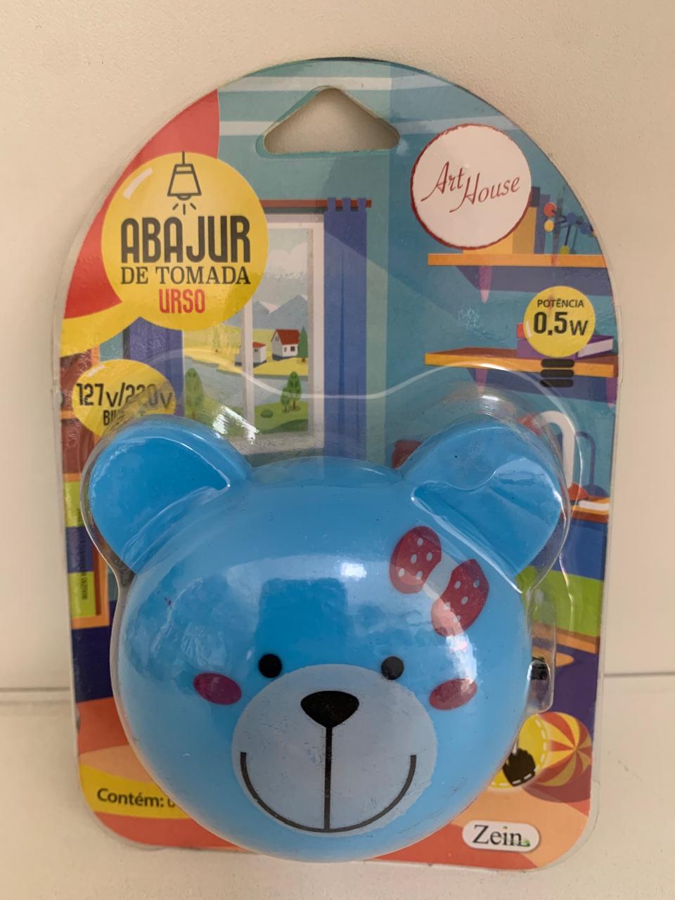 Abajur de tomada Urso