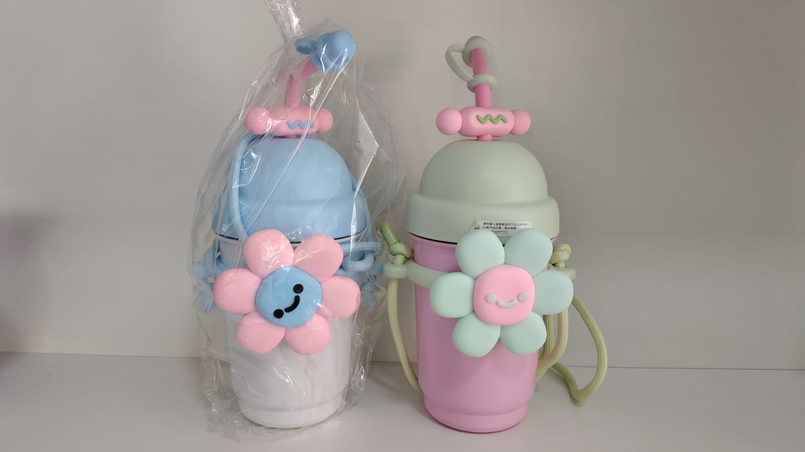 Garrafa infantil flor
