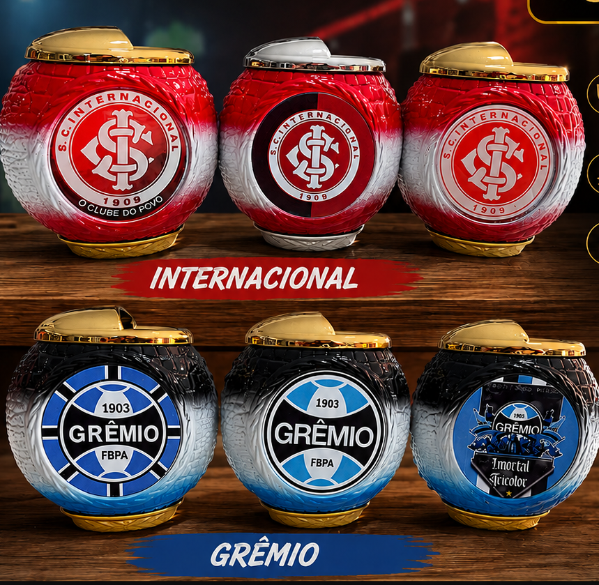 Cuia polietileno, Inter e Grêmio