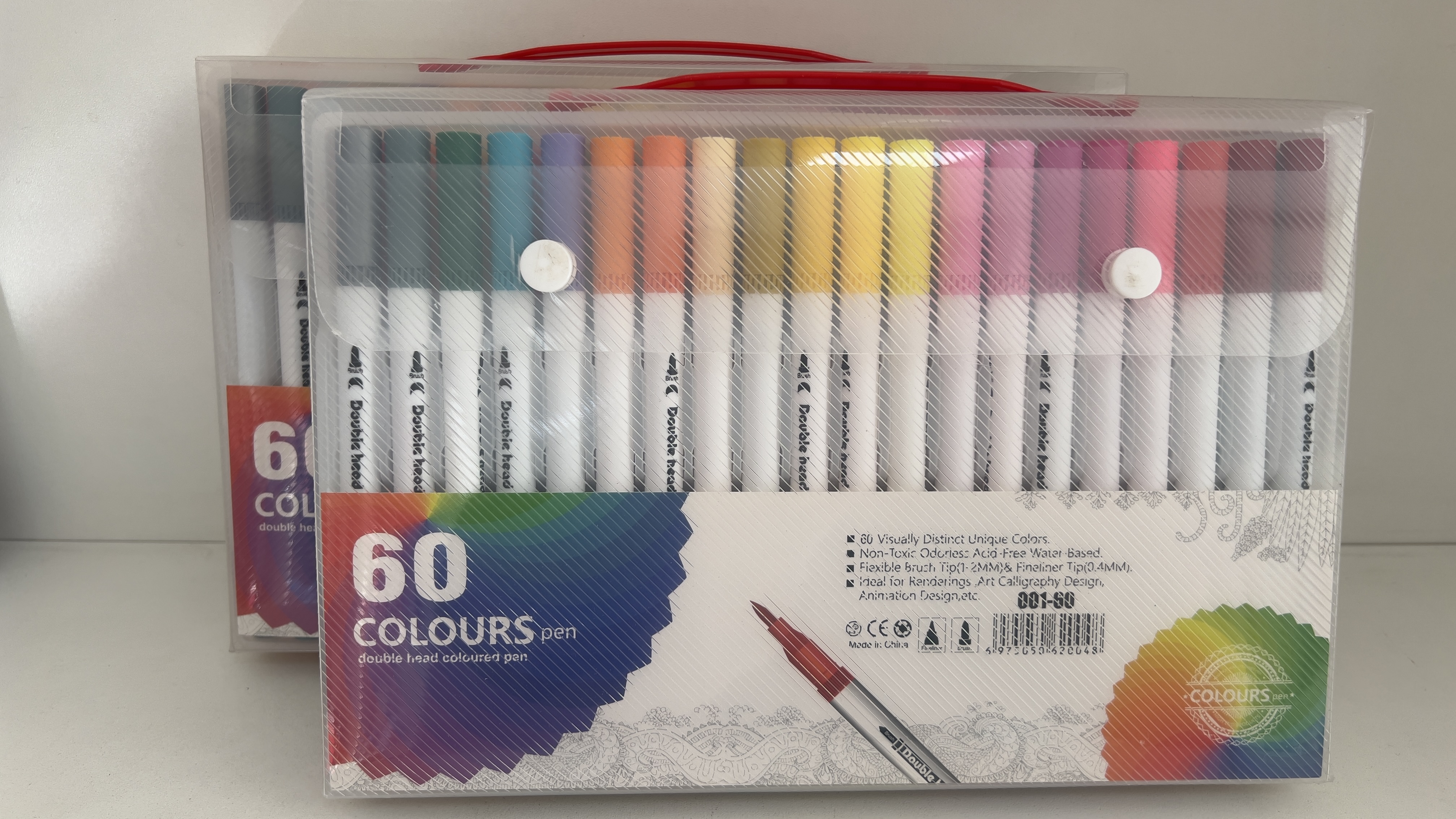 Canetinha kit 60 cores