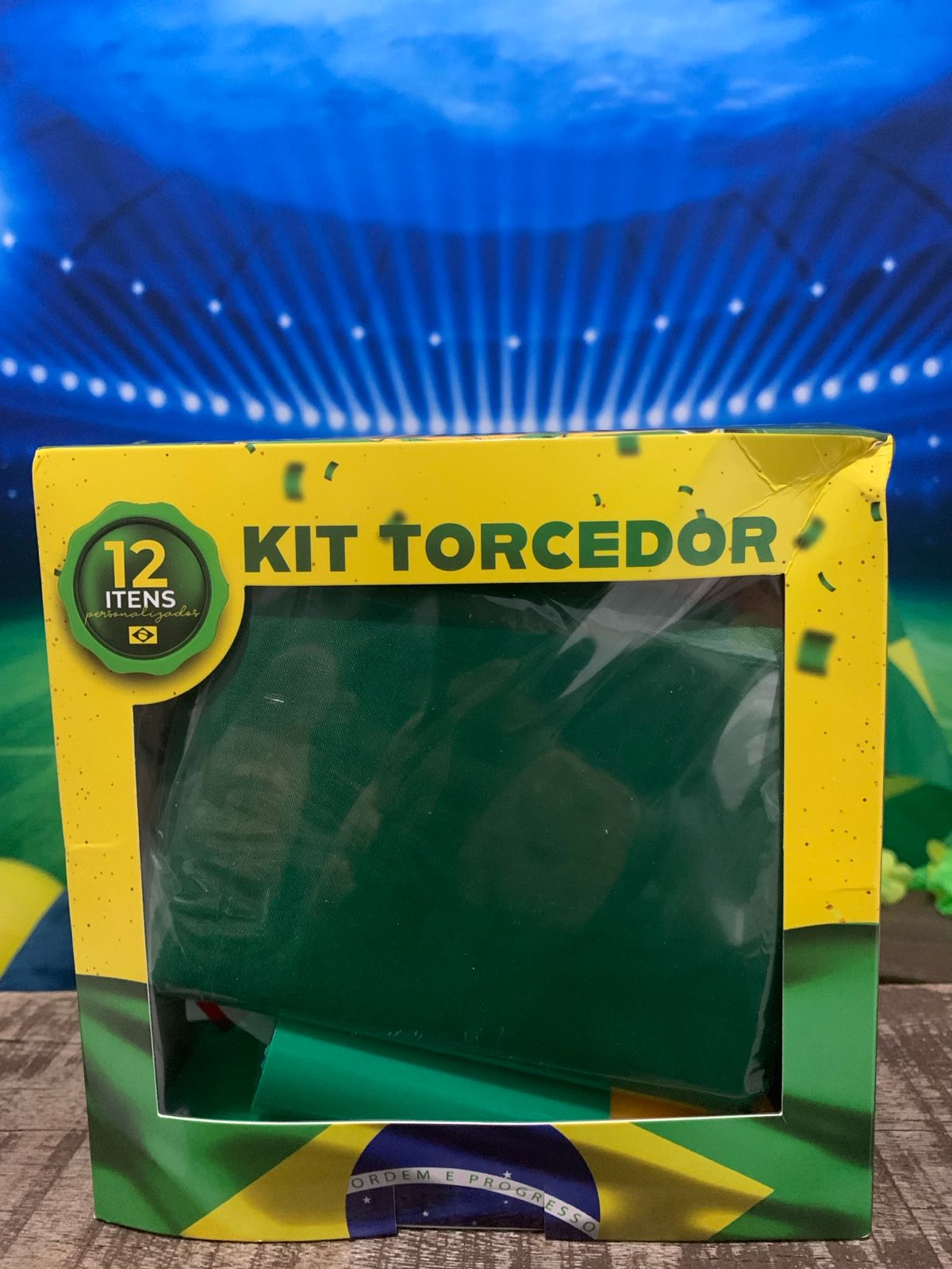 Kit torcedor Brasil