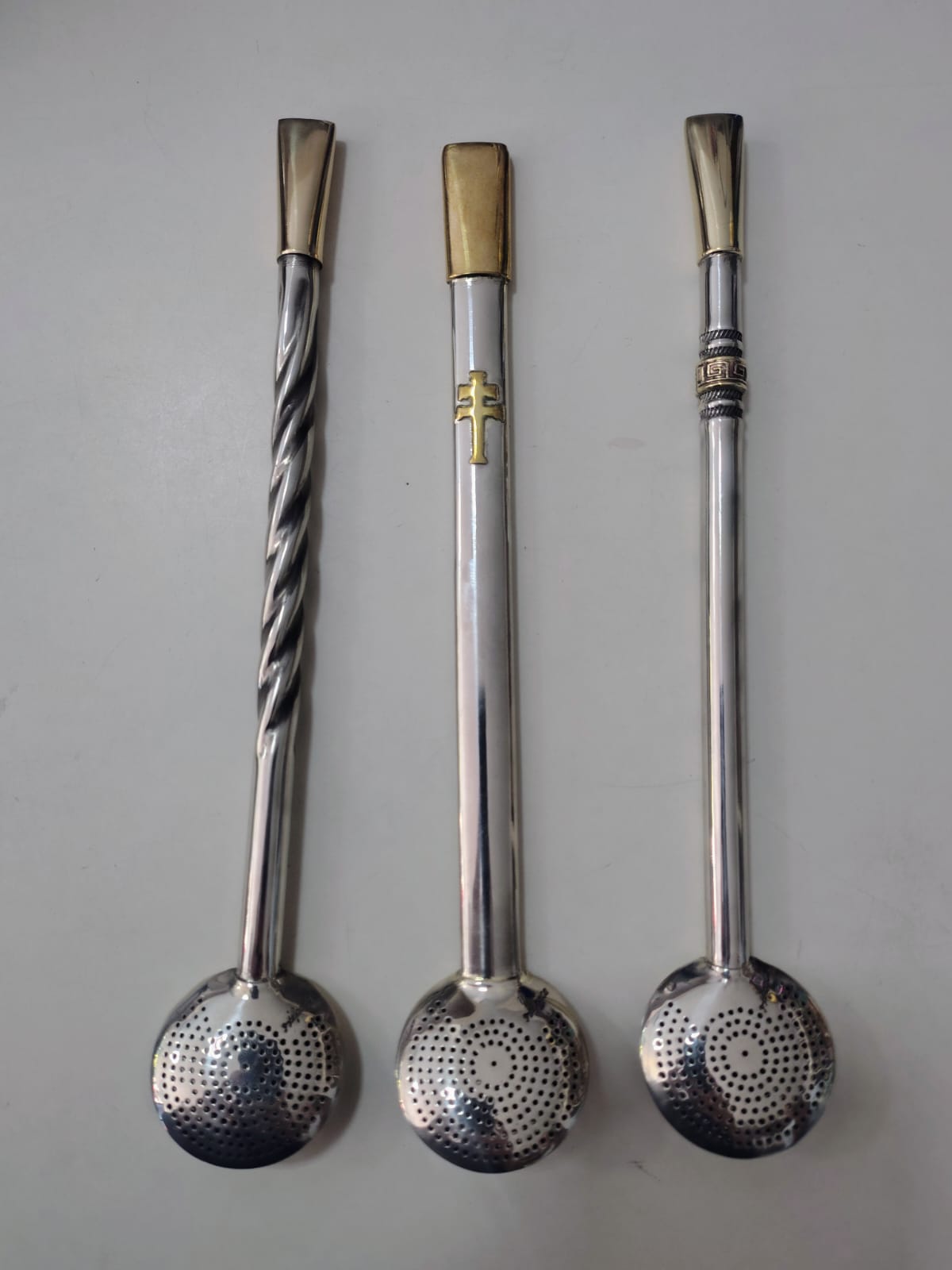 Bombas inox cuia Alpaca