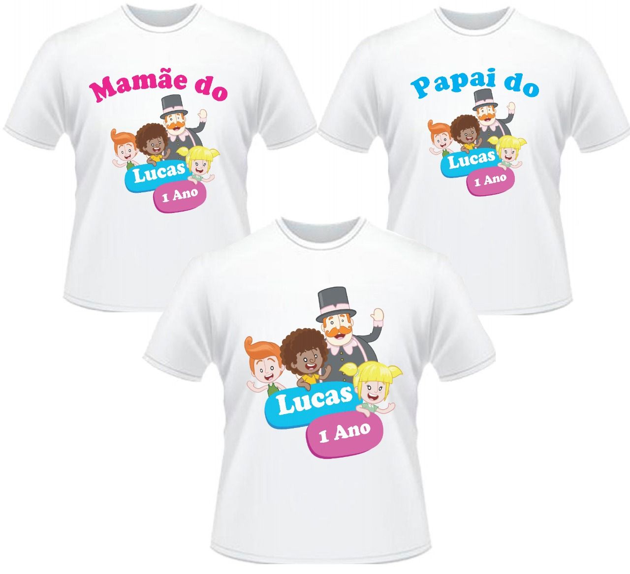 Camiseta Adulto Personalizada tamanho M