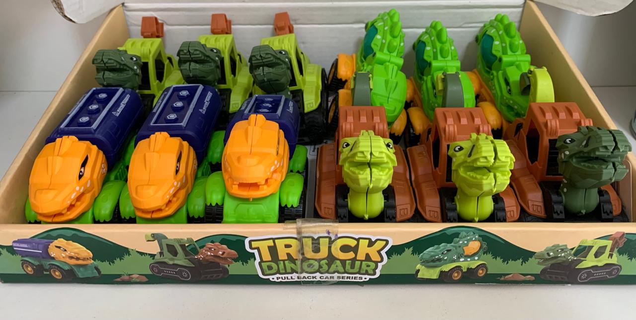 Kit Carrinhos Coleção Dino