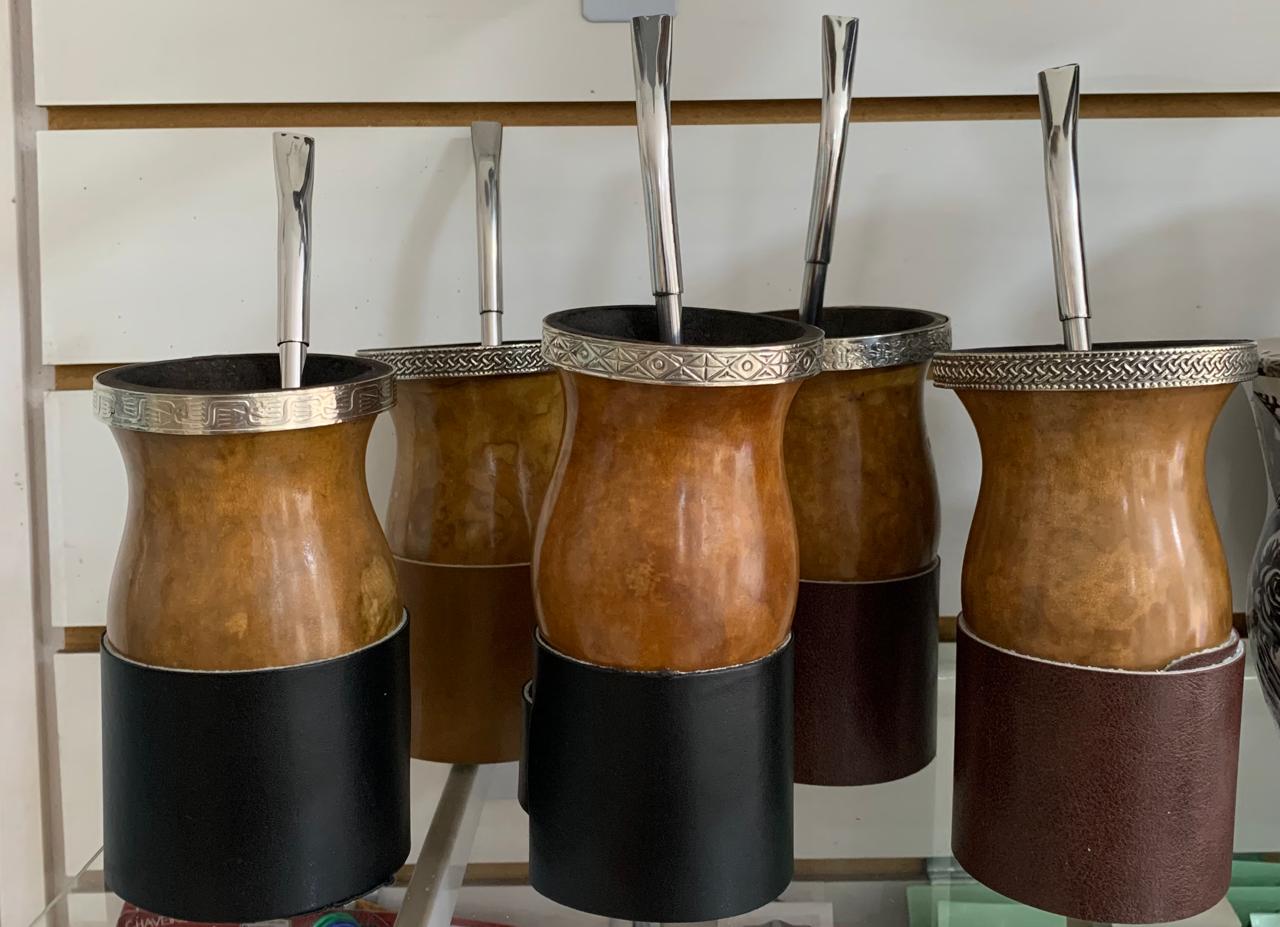 Kit cuia Alpaca com bomba inox